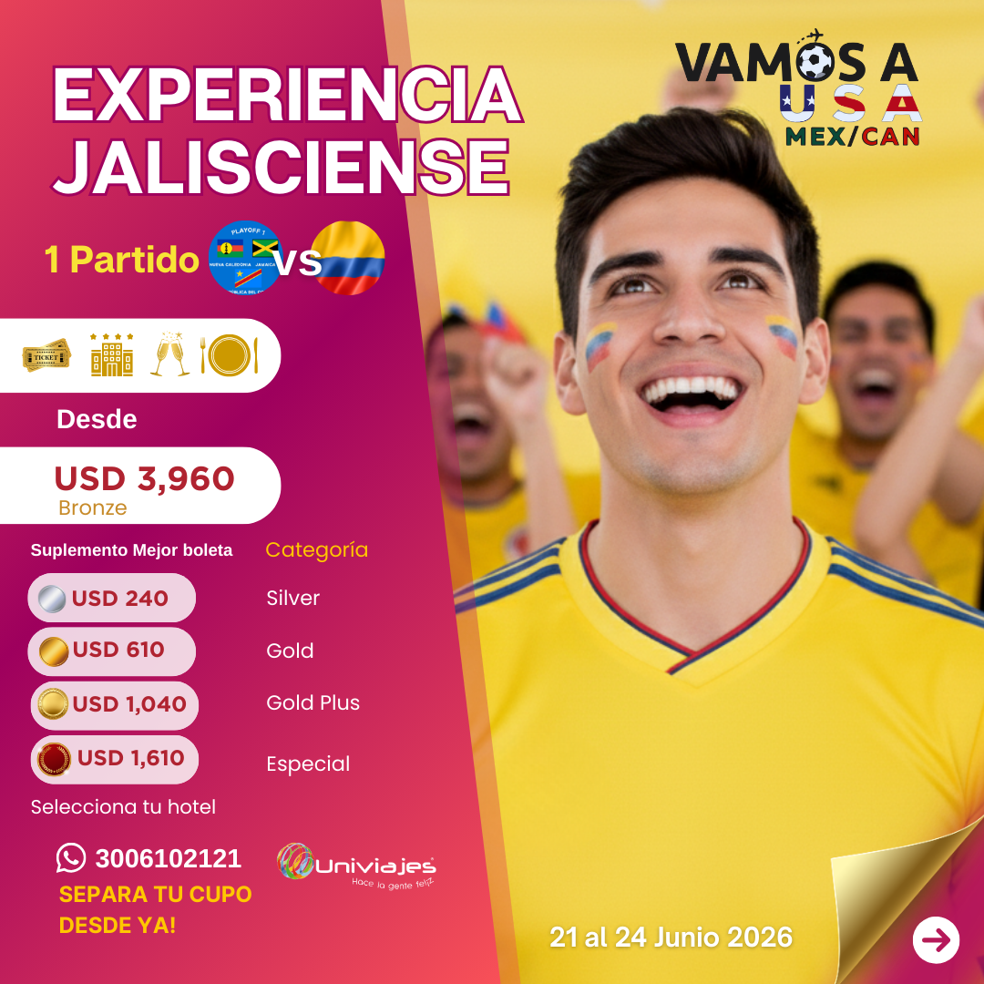 Experiencia en Guadalajara 1 partido